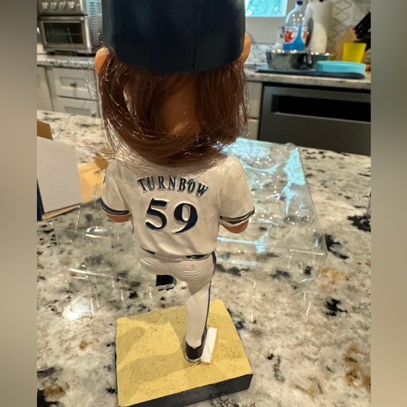 2006 collectors bobble head/ Derrick Turnbow #59 Milwaukee Brewers - Picture 6 of 7